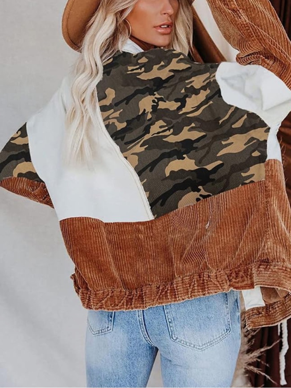 12th Tribe Camo Patchwork Jacket - Picture 2 of 6